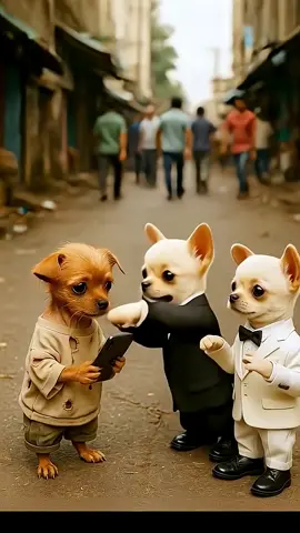 The poor puppy didn t have award so, his rich friends making fun of him#animahal #foryoupage #kids #trending #foryou 