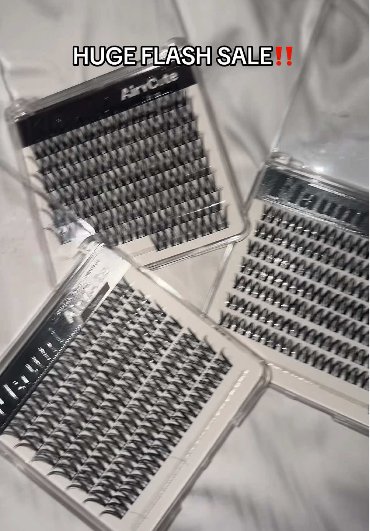 #airycute #onelengthlashes #lashclusters #diylashes #tiktokshopcreatorpicks 