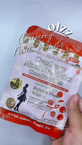 best tau ada cranberry tp dlm bentuk tablet 😍🌟 @OlzzBeautyMY  #olzzsupplement #probiotics #cranberrysupplement #probioticsupplements #supplementsforwomen 