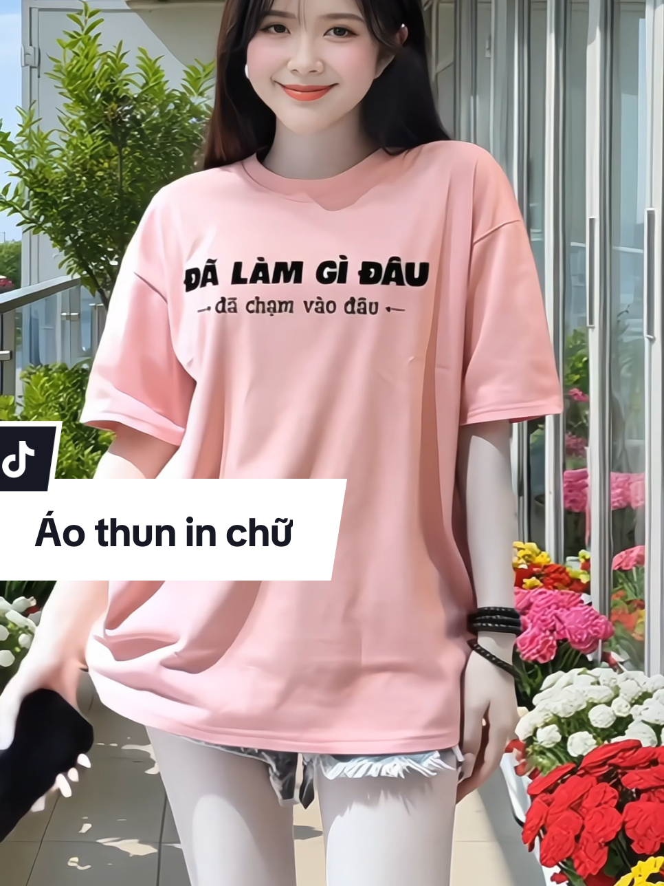 Áo thun in chữ dễ thương, có bigsize ạ #aothunnu #aothuninchu #aothunxinh #aothun #xuhuong 