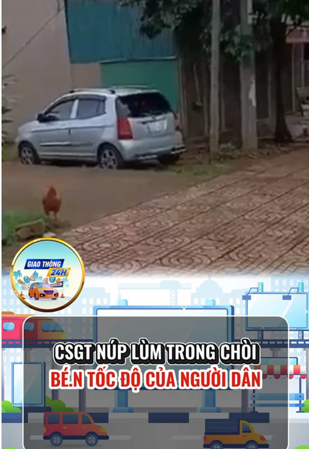 Núp thế này thì chịu rồi kk #tintuc #tinhot #csgt #giaothong #theanh28 