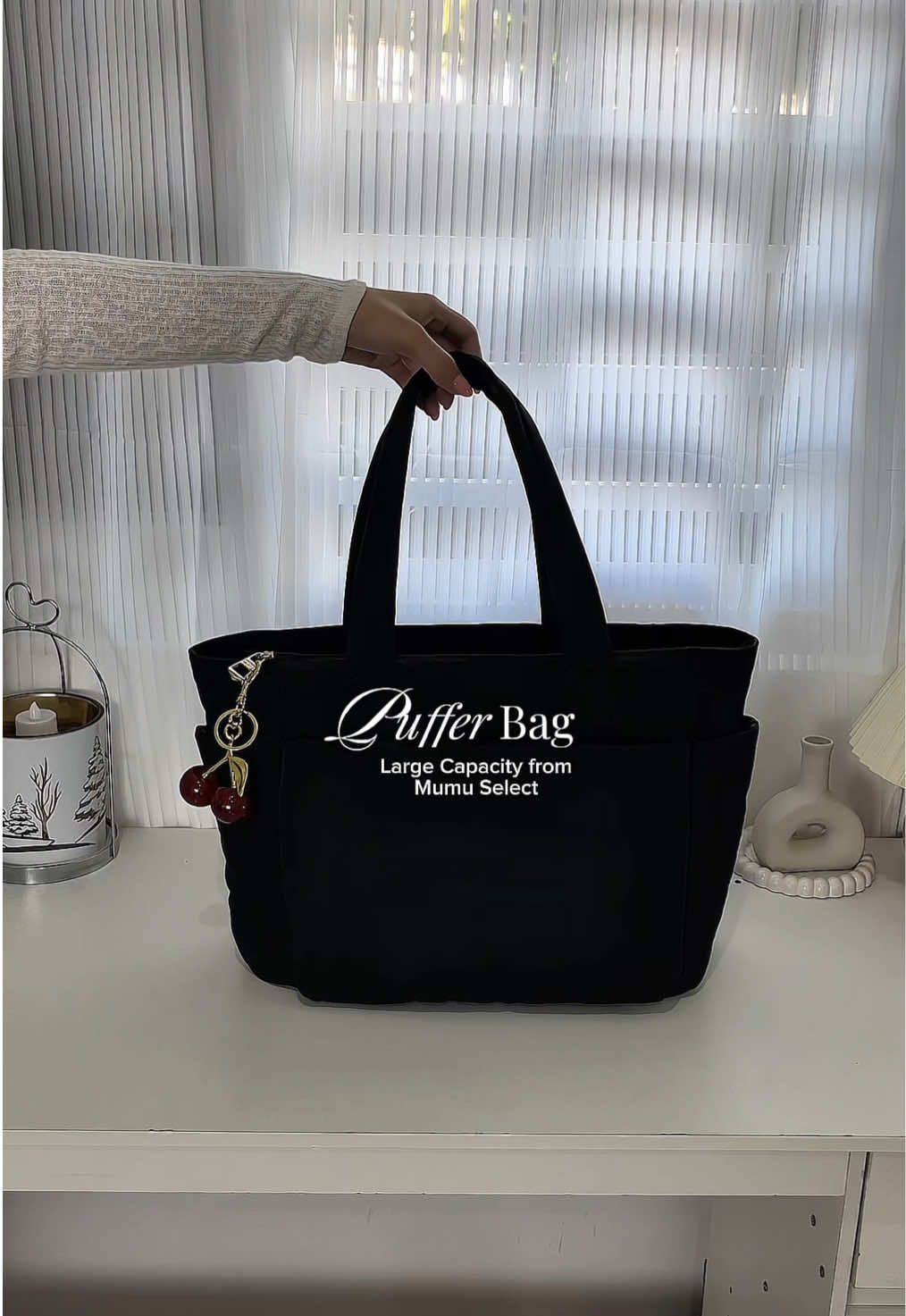 Large capacity shoulder bag from mumu select! 𐙚 #mumu #mumuph #mumuselect #shoulderbag #totebag     disclaimer: price may change once the promotion ends