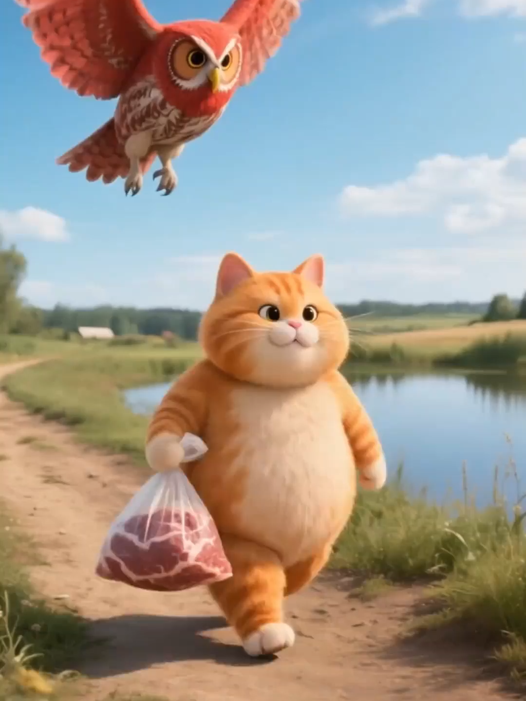 #kucing #foryou #catlovers #cartoon #kitten #aicat #fyp #cat #ai #haha #funnyvideos #orangecat #cutecat #catlover #kitty