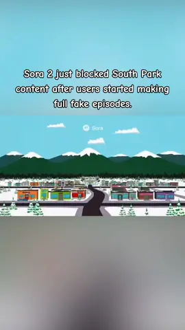 😂 Fans are saying it’s better than anything South Park has put out since the Covid specials. Using Sora 2, creators have started generating full South Park-style episodes—so realistic that some viewers actually thought they were legit. After clips started going viral, OpenAI stepped in, restricting prompts related to South Park and other animated shows due to copyright concerns. What do you think—creative freedom or a step too far? 🤔💭 🎥: @ai.deals8 on TikTok