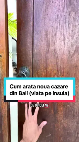 Cand stai cateva luni pe insula, parca te tot mananca sa incerci si alte cazari :)) Dar, asta parca ne place mult ca e si super utila. #patrikbindea #bali #indonezia 