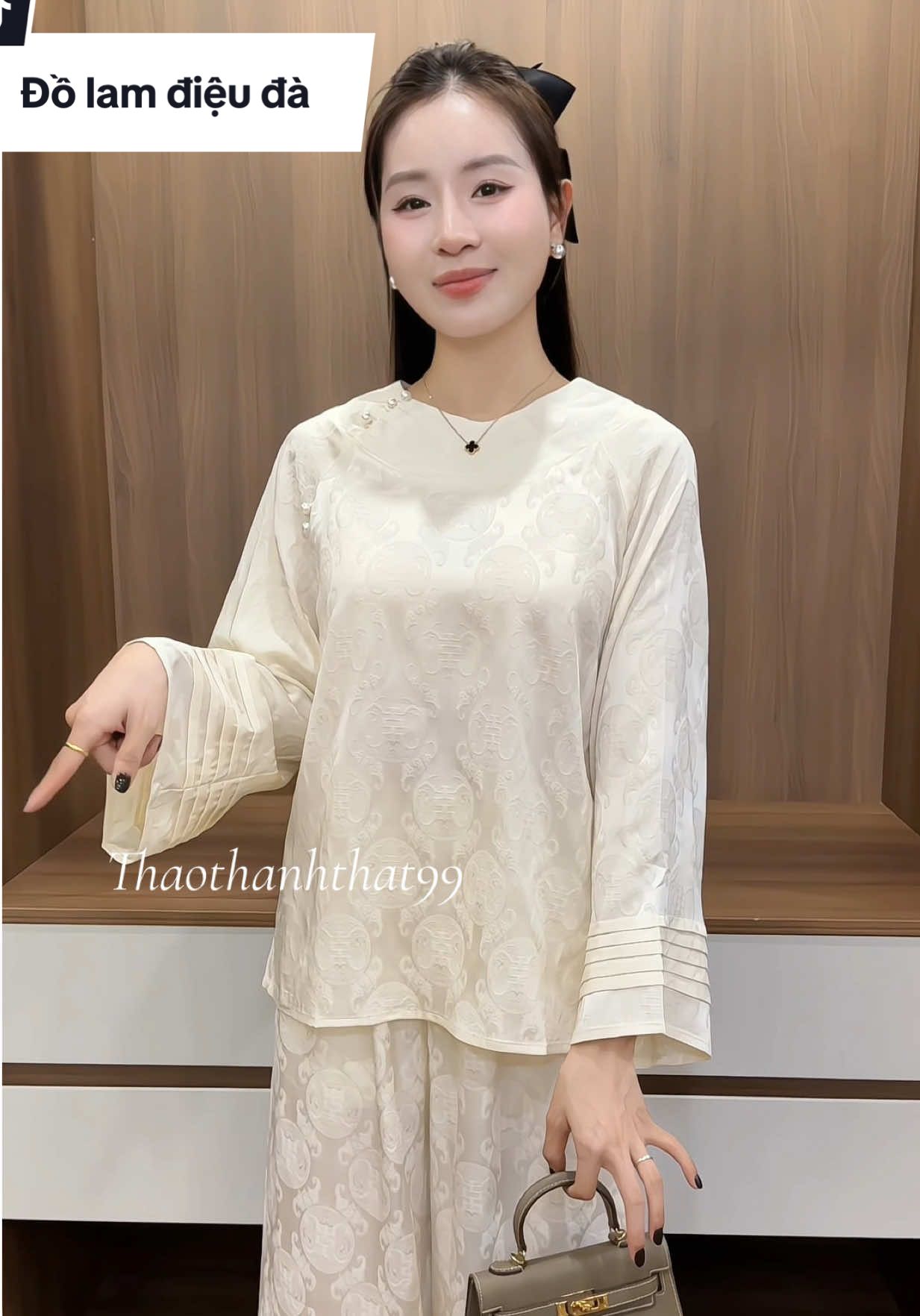 Set siu xinh - mặc lên sang lắm ạ #thaothanhthat99 #phapphuc #phapphucdichua #phapphuctinhnhi #dole 