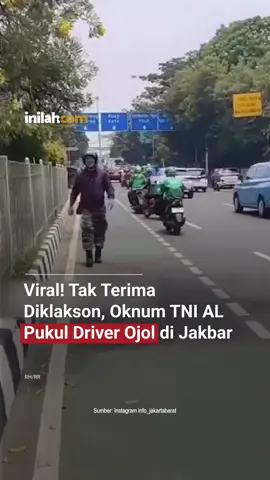 Kepala Dinas Penerangan Angkatan Laut (Kadispenal) Laksamana Pertama TNI Tunggul membenarkan pria terlibat pemukulan itu merupakan prajurit TNI AL. Dia bernama Serka OTB yang berdinas di LafiAL (Lembaga Farmasi Tentara Nasional Indonesia). 