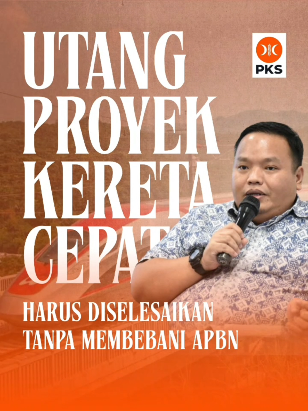 dari awal PKS sudah ingat kan untuk berhati2. Lalu bagaimana dengan komitmen skema B2B tanpa APBN?  .  Dukung sikap Pak Purbaya menolak menanggung kerugian woosh dari APBN.. #woosh #kcic #prabowo #purbaya #pks 