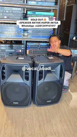 SPEAKER AKTIVE HUPER AK15A #speaker #sound #huper #samarinda #fyp 