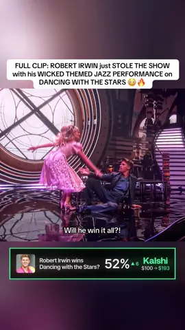 FULL CLIP: ROBERT IRWIN just STOLE THE SHOW with his WICKED THEMED JAZZ PERFORMANCE on DANCING WITH THE STARS #dancingwiththestars #dwts #robertirwin 