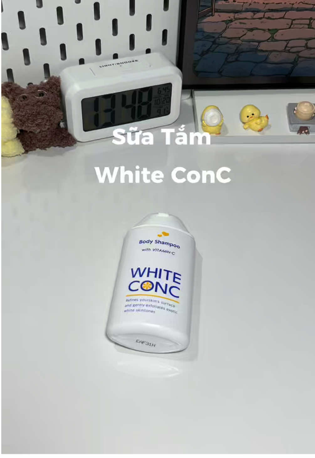 Sữa tắm vừa làm sạch vừa dưỡng sáng nè #whiteconc #suatamwhiteconc #suatamtrangda #xuhuong #viral 