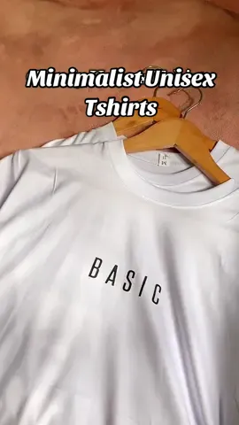 Minimalist Unisex Tshirts.✨❤️ Super comfy, malambot, and hindi mainit sa katawan.  #Tshirt #unisextshirt #cottonshirt #comfytowear #fyp #creatorsearchinsights 