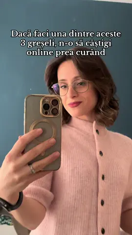 Top 3 greșeli ale începătoarelor#lucruonline #lucrudeacasa #lucruonlinepentrumamici #mamepetiktok #castigonline 