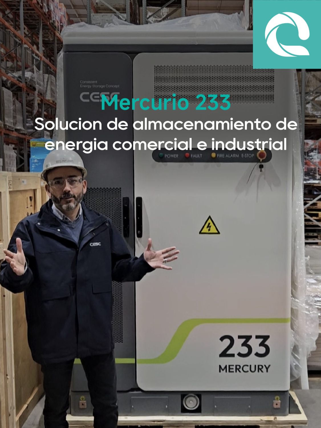 ⚡ ¡Energía sin interrupciones, donde y cuando la necesites! ⚡ Con el nuevo Sistema de Almacenamiento de Energía Mercury de CESC (233 kWh), Chile da un paso hacia un futuro más eficiente y seguro. ▪️ Escalable desde 233 kWh hasta 4.6 MWh ▪ Instalación ultra rápida: operativo en menos de 4 horas ▪️ Monitoreo inteligente en la nube las 24 horas ▪️ Triple protección contra incendios y refrigeración avanzada ▪️ Operación confiable desde –20 °C hasta 55 °C Ideal para empresas, industrias y proyectos que no pueden detenerse por falta de energía. #CESC #EnergyStorageSystem#EnergyStorage #Commercial #Industrial #Factory #ESS #PV #photovoltaic #CommunityPower #SolarPower #Powerbackup #PowerOutages#PeakShaving #Sustainable #CleanEnergy #Innovation