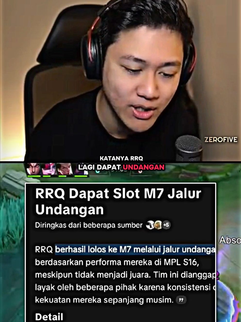 rrq dapet slot m7 jalur undangan? 😱 #rrqhoshi #jejeadriel #MLBB9TH #MLBB 