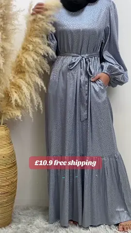 Flash Sale only £10.9 limited stock Free shipping.Masha Alah!!😍 I was attracted by this abaya dress🛍️Click on the yellow basket to buy❤#OOTD #modestwear #functionaldesign #chaomengfashion #foryou 