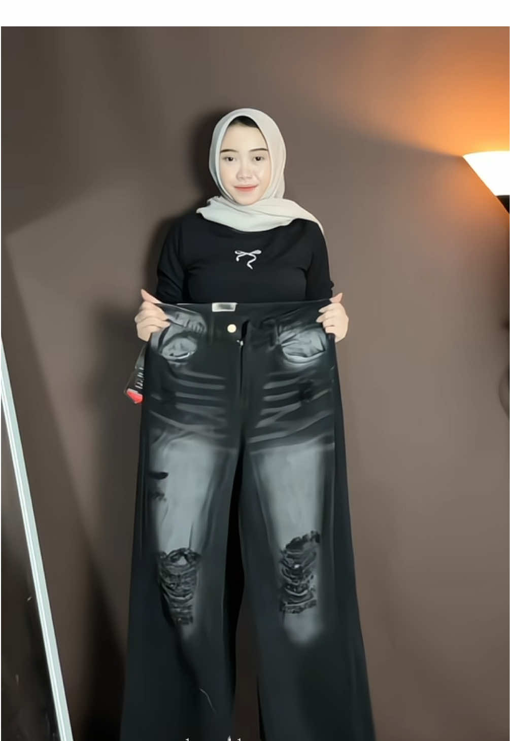 Nemu baggy jeans cakep lagi🥰😍 #baggyjeans #jeans #jeanshighwaist #jeanssobek #OOTD 