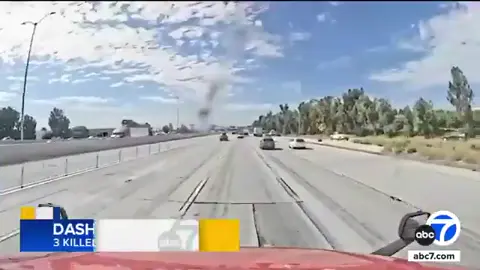Massive Crash on I-10 Freeway Near Ontario, California ##carcrash##dashcam##ca##sanbernardino##Riverside