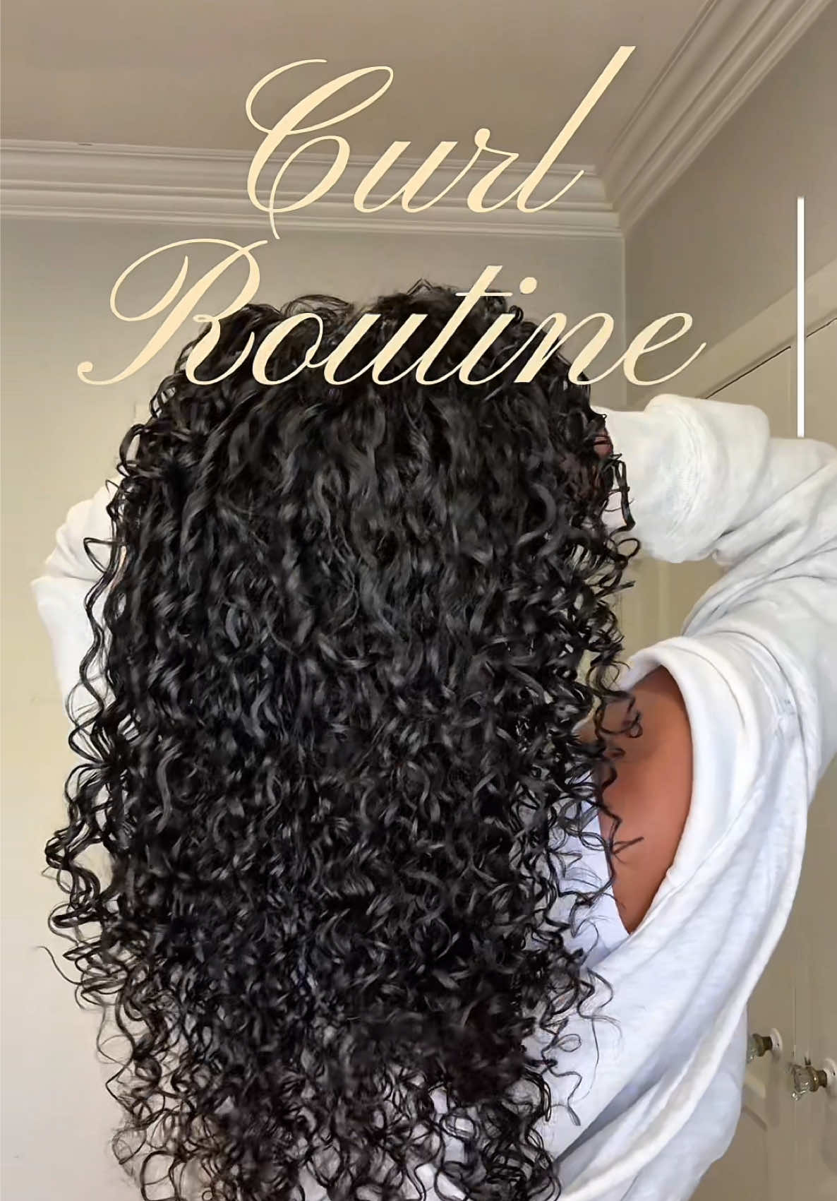 Curl Routine for 3b curly girlies!  Check out the free Curl chart in my bio!  @THE OUAI @Curlsmith @Redken @Kérastase @The Doux Hair Care  #hairtok #curlyhairtutorial #3bcurls #curlyhair #curlyhairroutine  How to style 3b curls  Curl hair routine  Curly hair tutorial  What products to use for 3b curls 