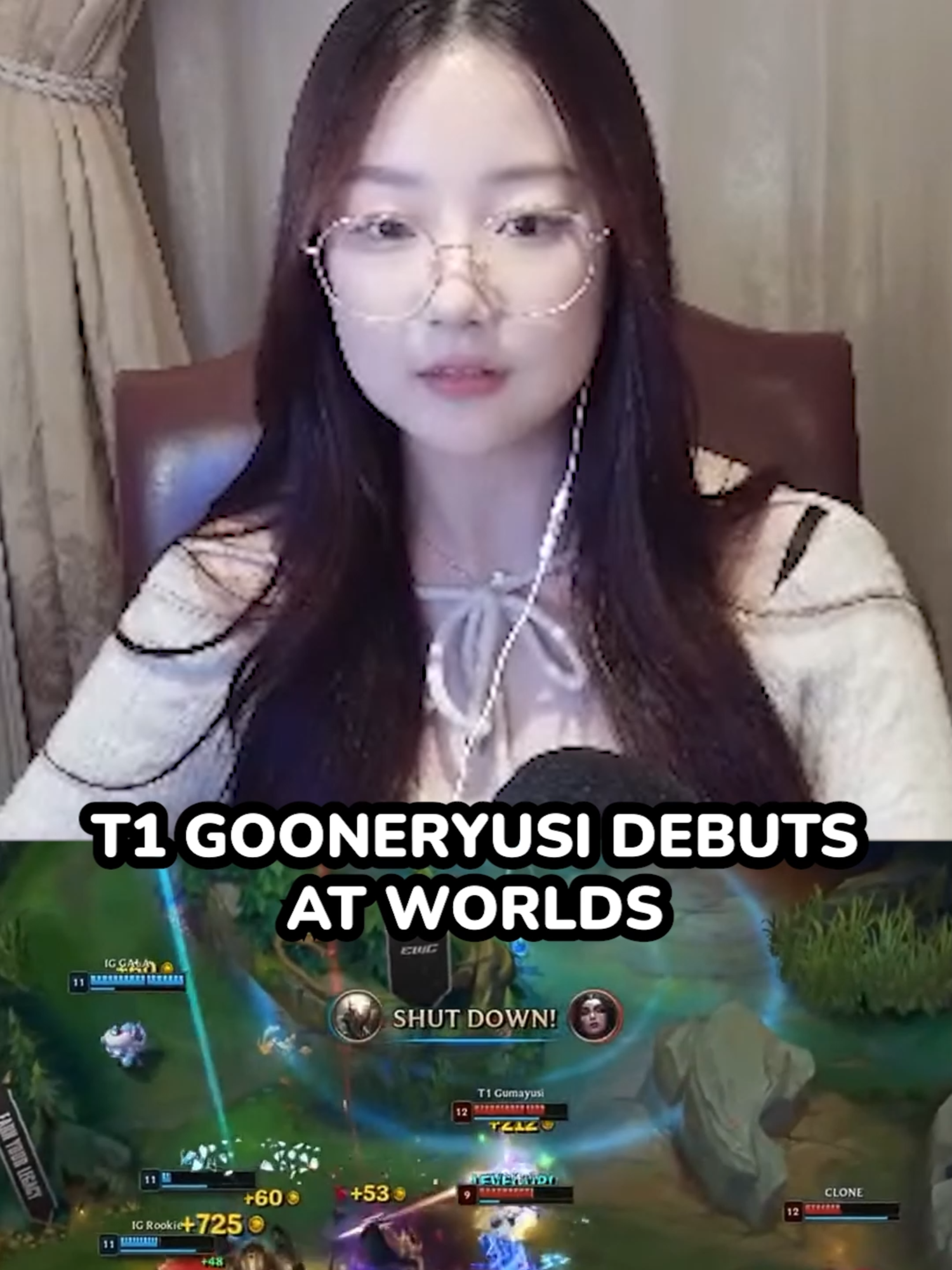 POV T1 super sub debuts at worlds 2025 #leagueoflegends #worlds2025 #fyp #foryou #twitch