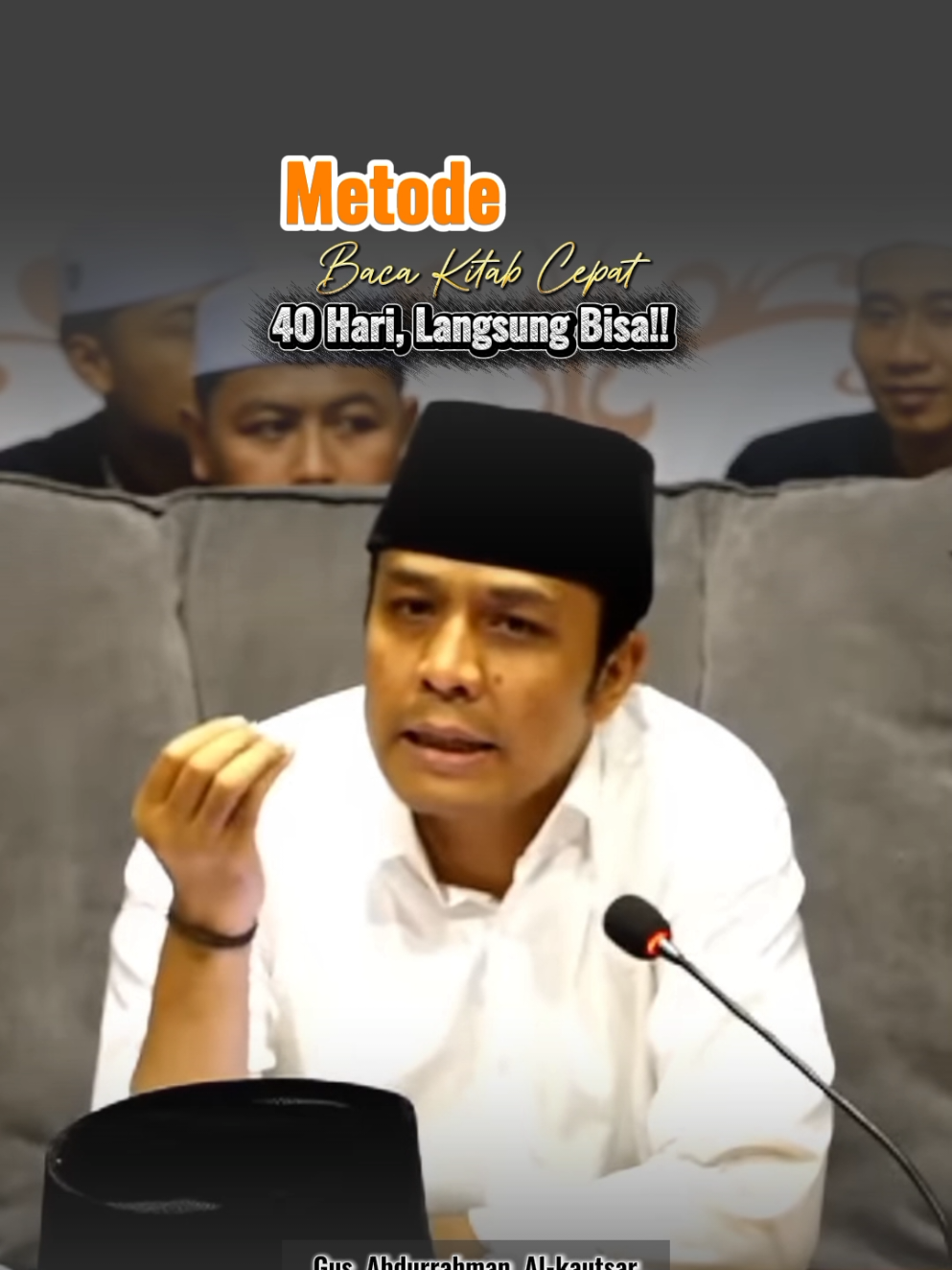 Gus Kautsar terheran-heran dengan pengarang metode cepat membaca kitab kuning yang tanpa mempelajari kitab nahwu lain seperti jurumiyayah dsb. Apalagi saat Gus Kautsar melihat pengarang membaca kitab ihya yang seperti itu.  #guskautsarploso #guskautsar #santriindonesia #ngajibareng #nahwu #fypシ゚ #fypage 