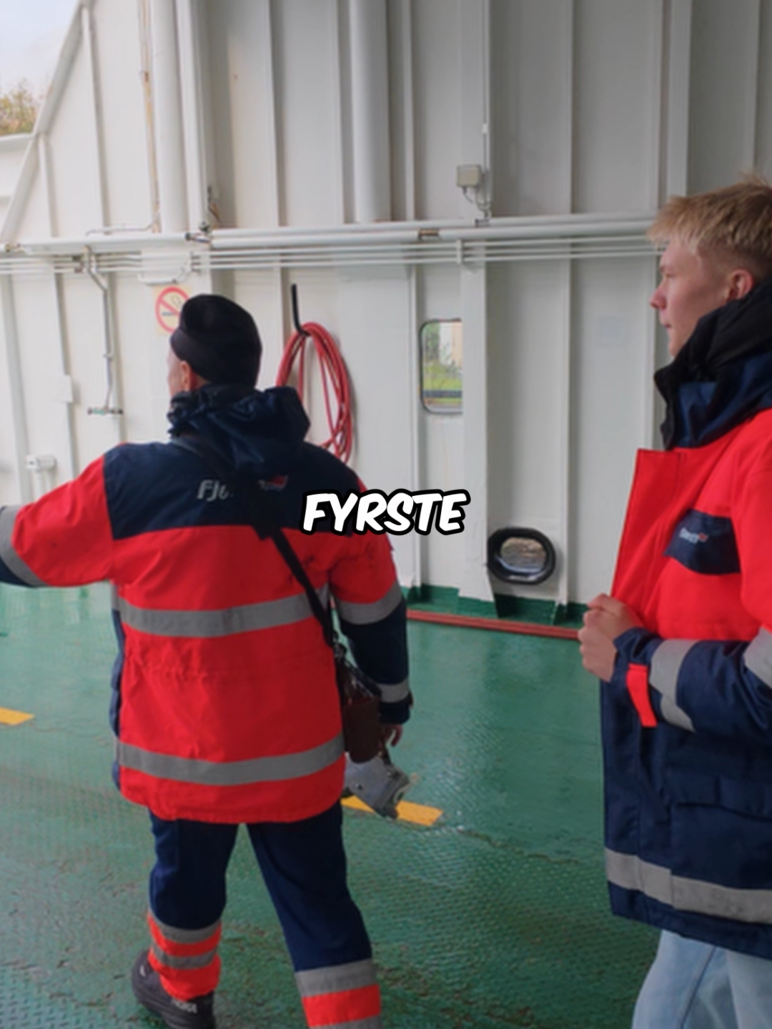 Kjellen lærer meg kunsten av kappgang