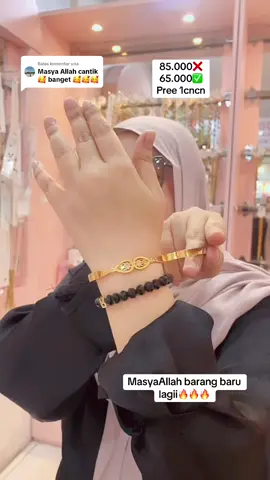 Membalas @una kapan lagi dapat gelang bangel cuma di hrga 65.000+dpt 1cincin pree hana payah baye…#fyppppppppppppppppppppppp #gelangviral #awettahunan @Cutzuhra_official @Safira Amalia 
