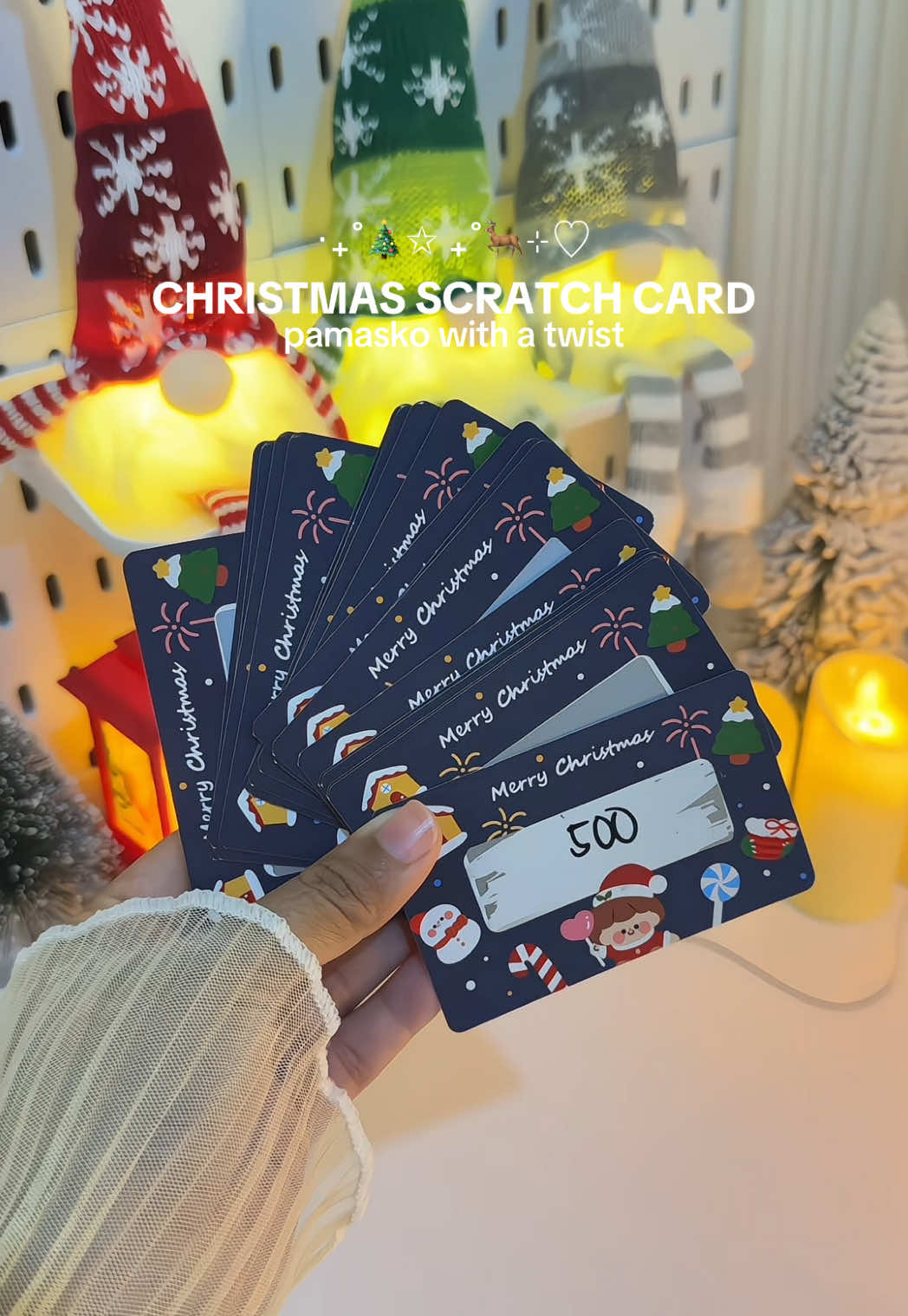 Goodluck sa mga inaanak ko 🤭!!  scratch your own pamasko 🤪 #christmas #scratchcard #christmascard #christmasgames #scratchyourpamasko 