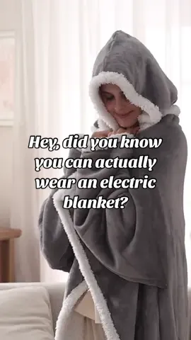 Downcool has a wearable electric blanket! It’s so cozy and nice! It’s on sale in the TikTok Shop and it will make the perfect gift! #TicTokShopRestock #tiktokshopblackfriday #tiktokshopcybermonday #tiktokshoplabordaysale  #tiktokshopbacktoschool #comforterset #cozy #downcool #cozyvibes #heatedblanket #wearableblanket #gifts #winter #christmasgifts 