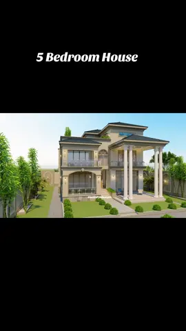 #creatorsearchinsights  This is a 5 Bedroom house design  Full plan available. #5bedroomhouse #plan #design #viral 