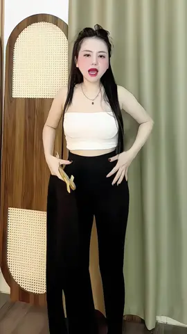 Quần Legging Nữ Cạp Cao 10CM Ôm Fit Body Màu Đen Dáng Dài Tập Thể Thao #quanlegging #quanleggingcapcao #xuhuong 