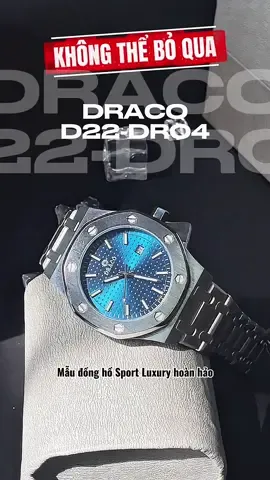 🔥 DracoDr04- Đơn giản tinh tế chuẩn phong thái đàn ông  #donghochinhhang #donghodep #donghonam #dracowatch #xuhuong 