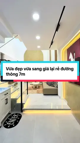 Vừa đẹp vừa sang giá lại rẻ đường thông 7m#TikTokAwardsVN #batdongsan #nhadatthanhtam #kientrucnhadep #saigon 