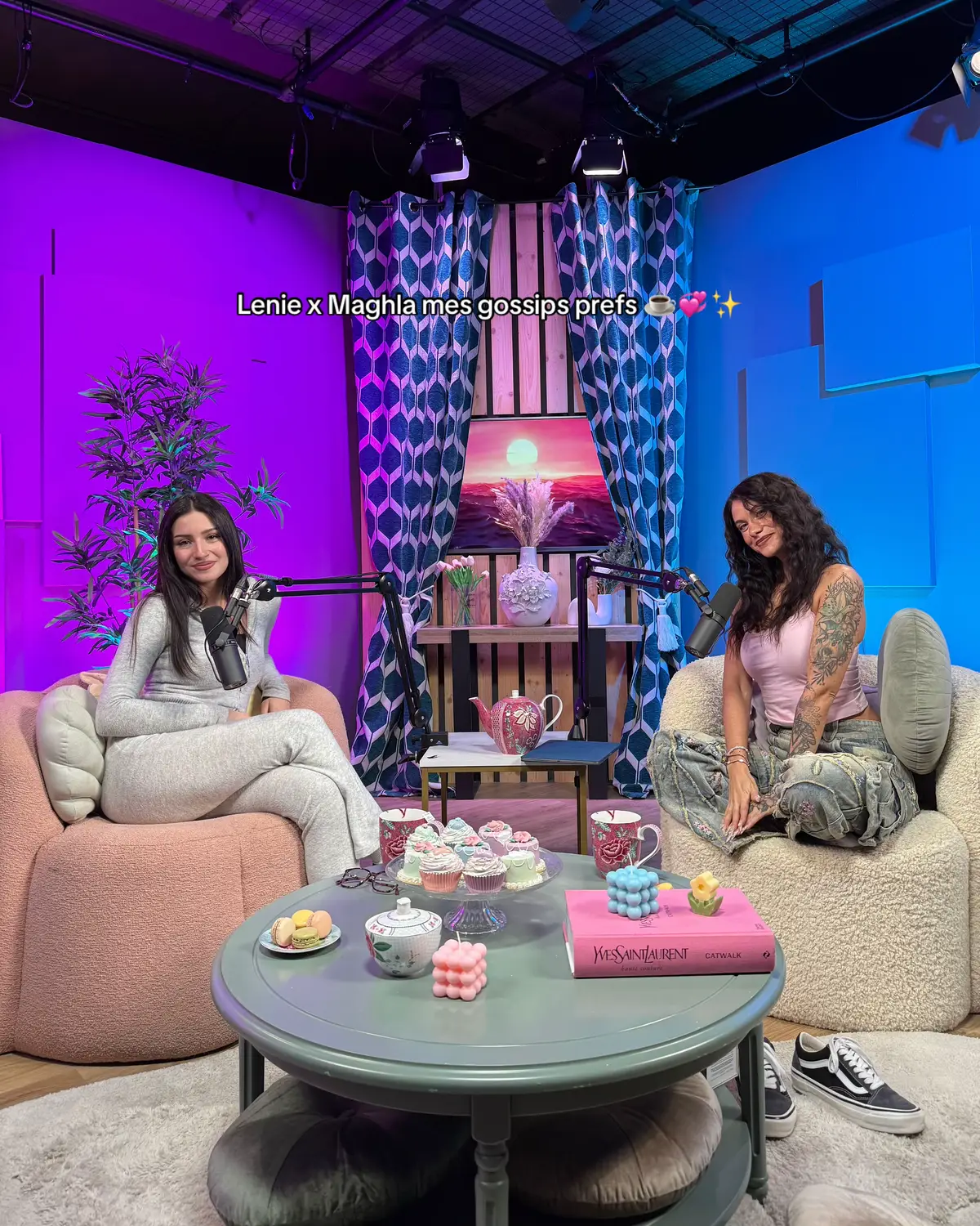 Ce duo incroyable @maghla x @Lenie 💜 #maghla #lenie #staracademy #sipandgossip 
