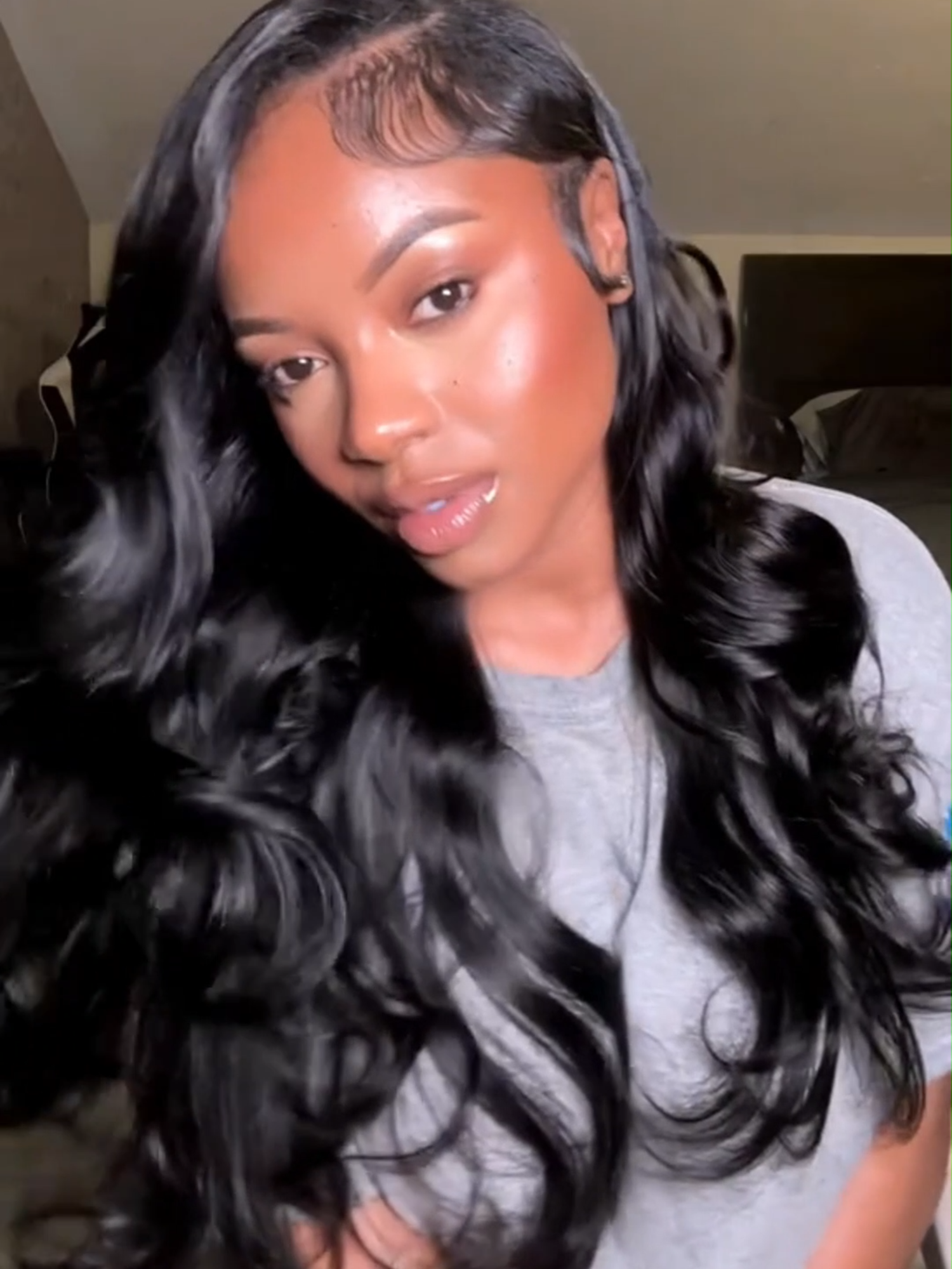 Love this layered Loose Wave UPart Wig😩 easy on and off So effortlessly pretty😍 𝐇𝐚𝐢𝐫: Trendy Layered Cut Loose Wave U Part Wig #tinashehair #naturalhair #beginnerfriendly #wigtutorial #humanhair #fullhair #hairdone #wiginstall #hairstyle #fypシ #hairinspo #wigforbeginners #layers #halloweenlook #upartwig #upartwiginstall #humanhairwig