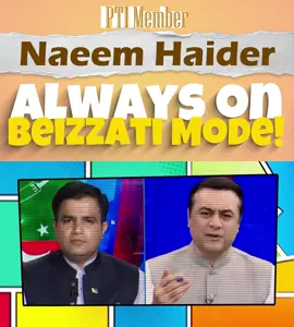 Naeem Haider Panjutha always on Beizzati Mode!! 😂😂