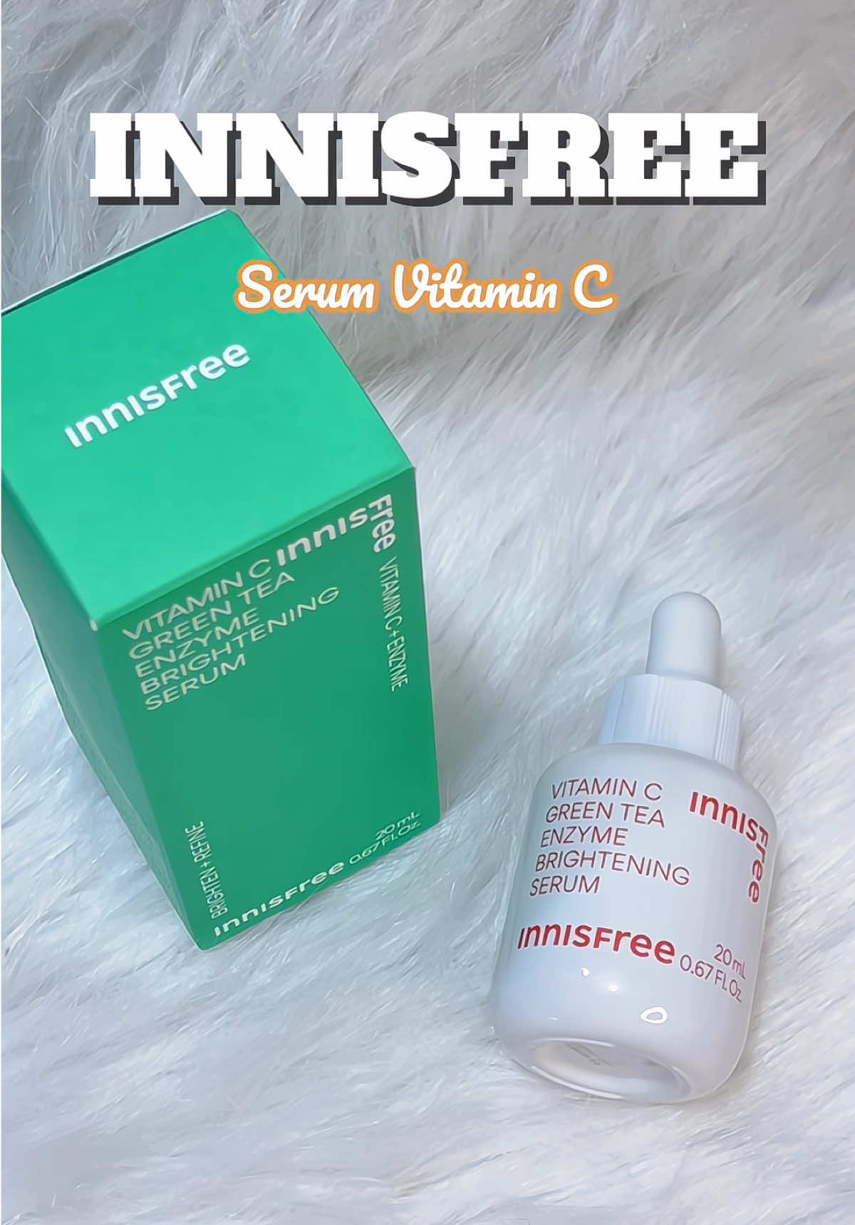 Vitamin C không chỉ sáng da – còn giúp chống oxy hoá, ngăn lão hoá từ sâu bên trong.😍 #innisfree #vitamincinnisfree #sangdamotham 