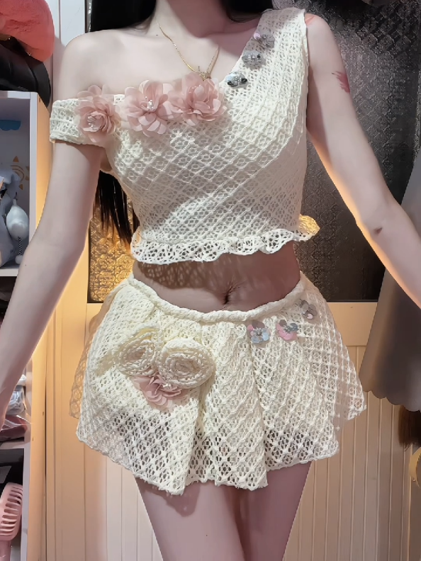 set đi biển  #xuhuongtiktok #reviewquanao #setvayxinh #phoidoxinh #honggam 