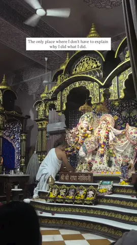 The only place where I don't have to explain why I did what I did.🥹❤️#radhe_radhee3 