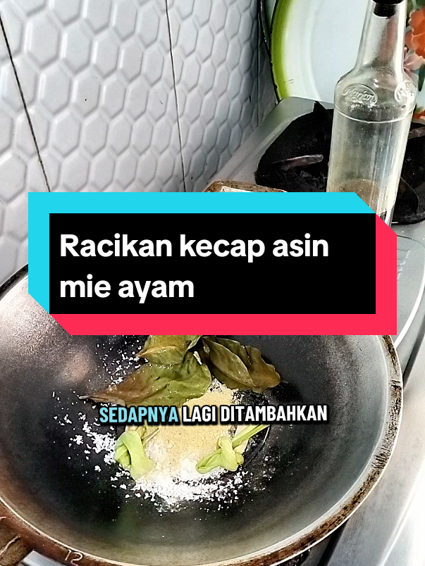 Membalas @suksesbahagi4  racikan kecap asin mie ayam  #mieayam #kecapasinmieayam #resepmieayam 