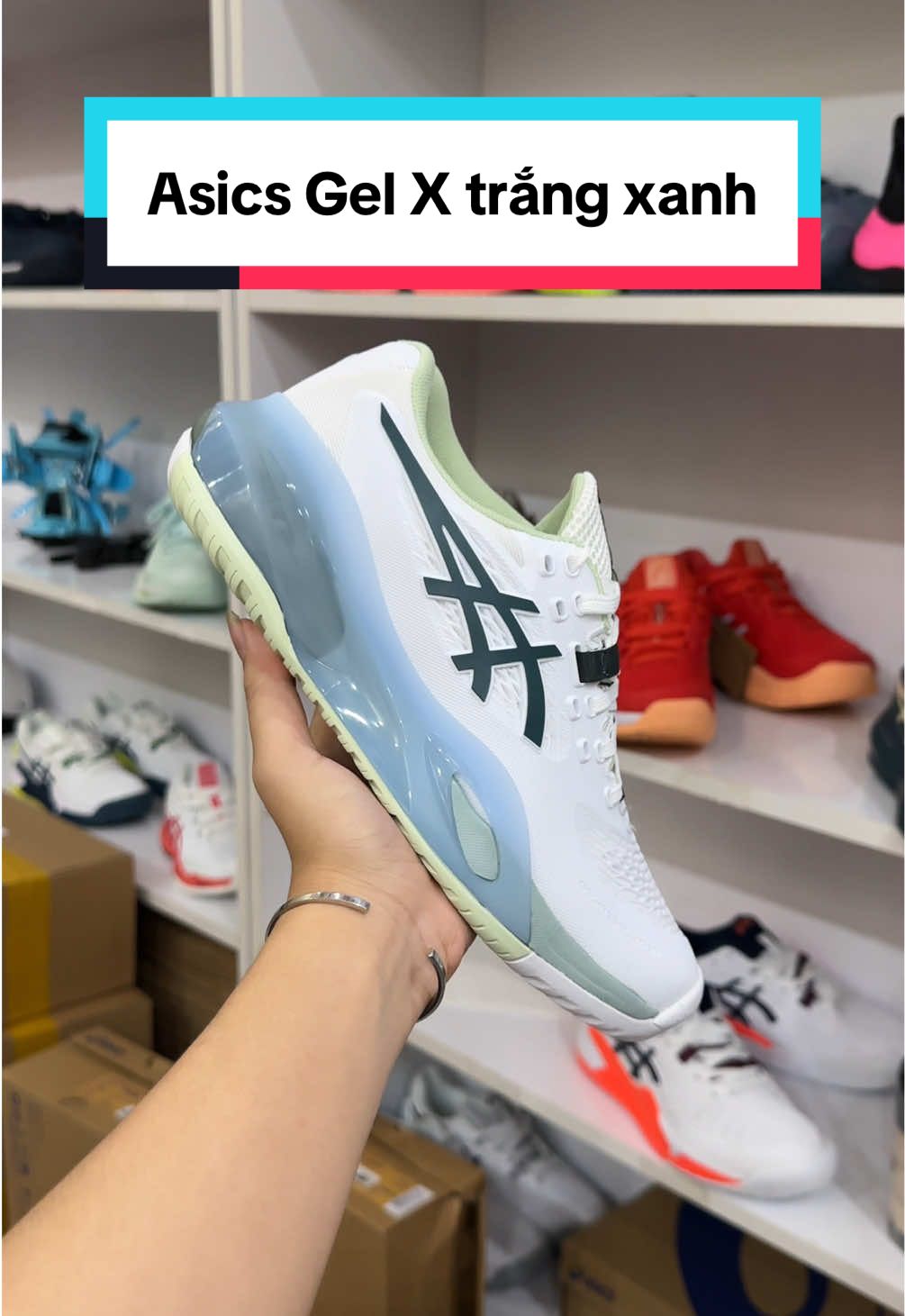 Màu Gel X mới siêu xinh luôn ạ 😳 #RussiaSnk #pickelball #Tennis #gelx #asics 