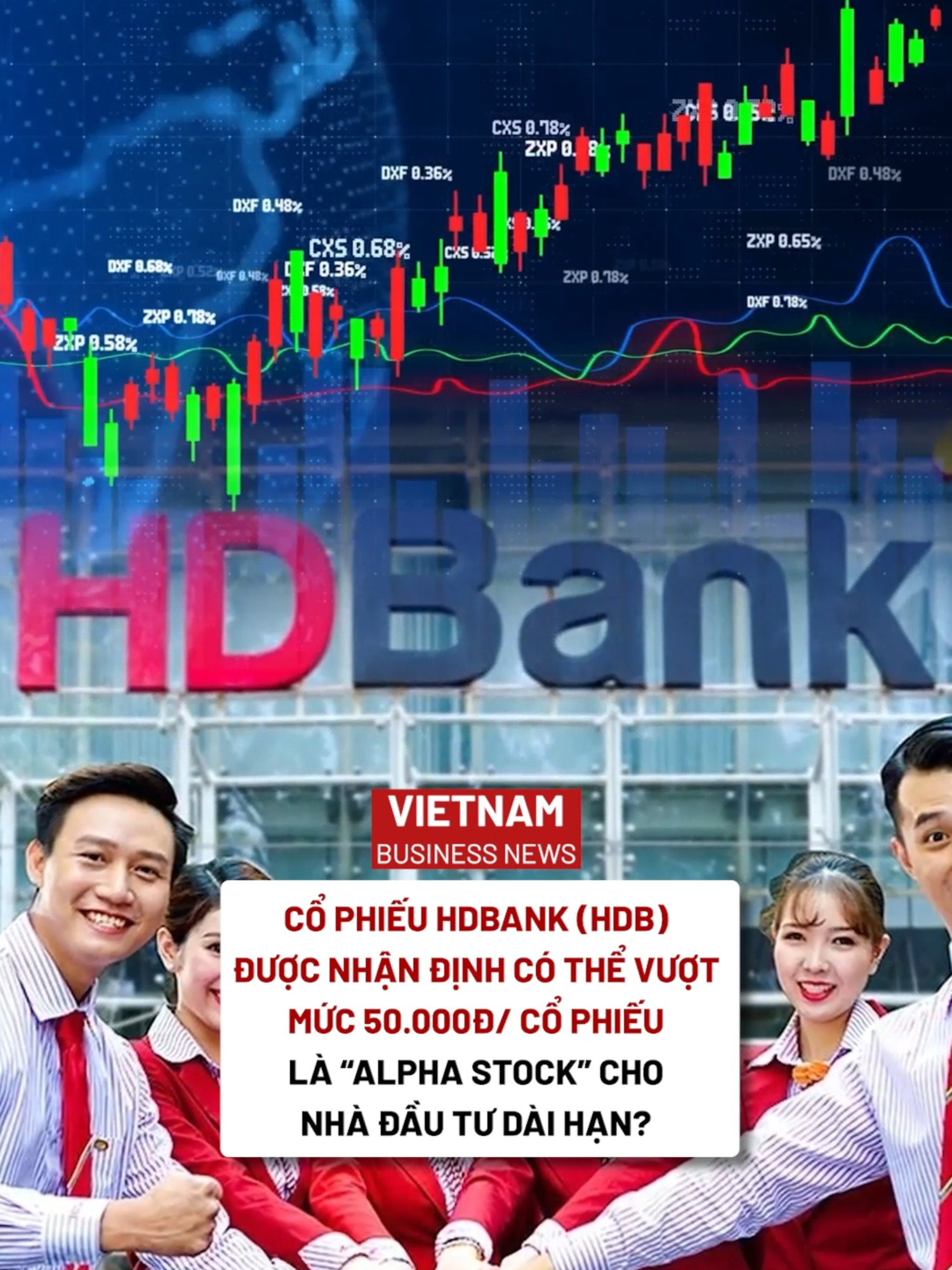 HDBank là Cổ phiếu ngành ngân hàng Việt Nam được kỳ vọng một giai đoạn đầu tư sinh lời khởi sắc trong 3-5 năm tới  #HDBank #HDB