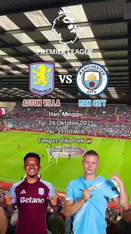 PREDIKSI?? Aston Villa vs Man City #PremierLeague #astonvilla #manchestercity #xcyzba #fypシ゚ 