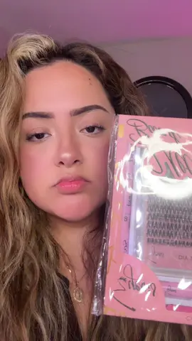 ASMR diy lash with me #lashdiy #lashclusters  #asmr 