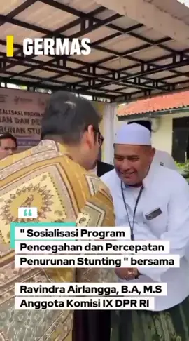 Sosialisasi Program Pencegahan dan Percepatan Penurunan Stunting bersama Bpk. Ravindra Airlangga, B.A, M.S Anggota Komisi IX DPR RI @jaroadeofficial  #Germas  #Parungpanjang
