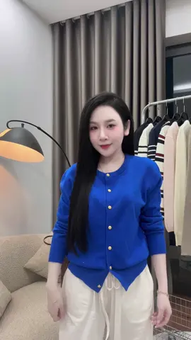Xanh coban siêu xinh#cadiganlen #xuhuong #thoitrang 