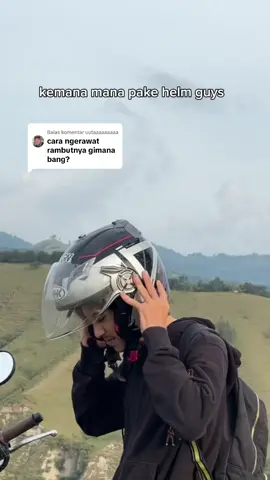 Membalas @uutaaaaaaaaa ini haircare dadakan gua kalo lagi mau ngonten di outdoor