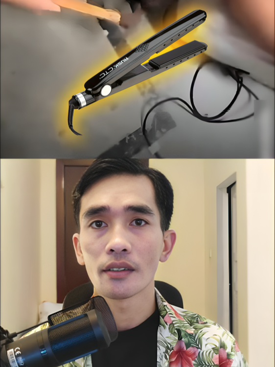 Hair straightener #vannajr