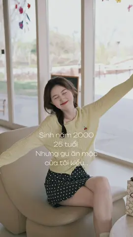 Sinh năm 2000 - 25 tuổi Nhưng gu ăn mặc của tôi kiểu... #sanyooutfit0 #outfitideas #tipphoido #outfit #hottrend 