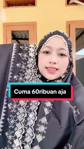 Cuma 60ribuan aja nih bun #mukenadewasa #mukenamurah